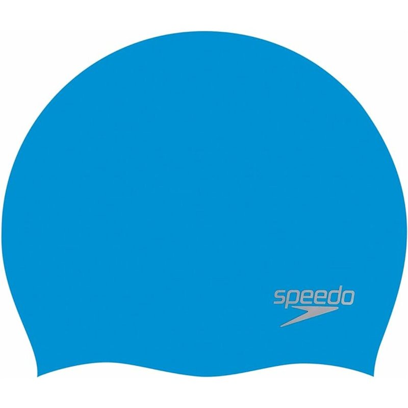 Bonnet de bain Speedo 8-70984D437 Bleu Noir Silicone Tous les âges