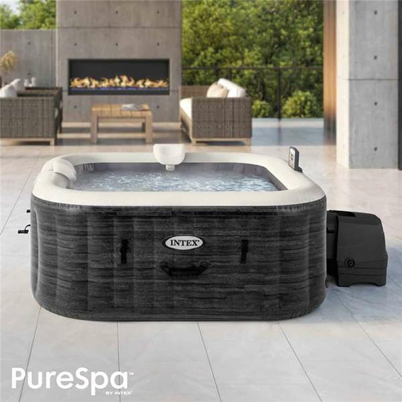 Image secondaire de Spa gonflable Colorbaby Purespa Burbujas Greystone Deluxe 795 L