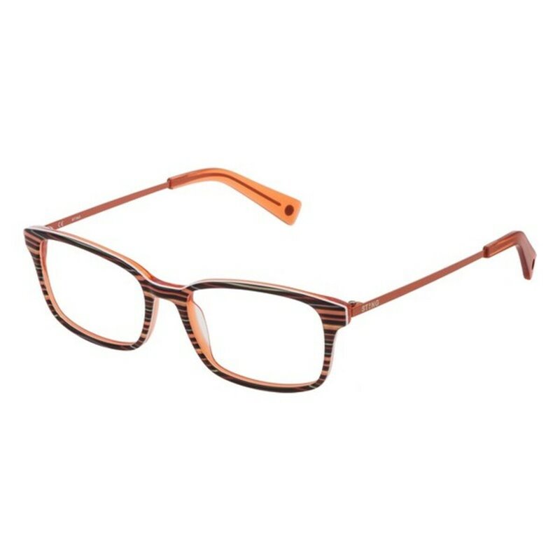 Monture de Lunettes Sting VSJ6645005GR Orange Ø 50 mm Enfant