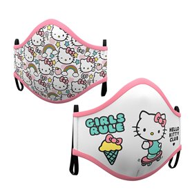 Masque hygiénique My Other Me Hello Kitty 2 Unités