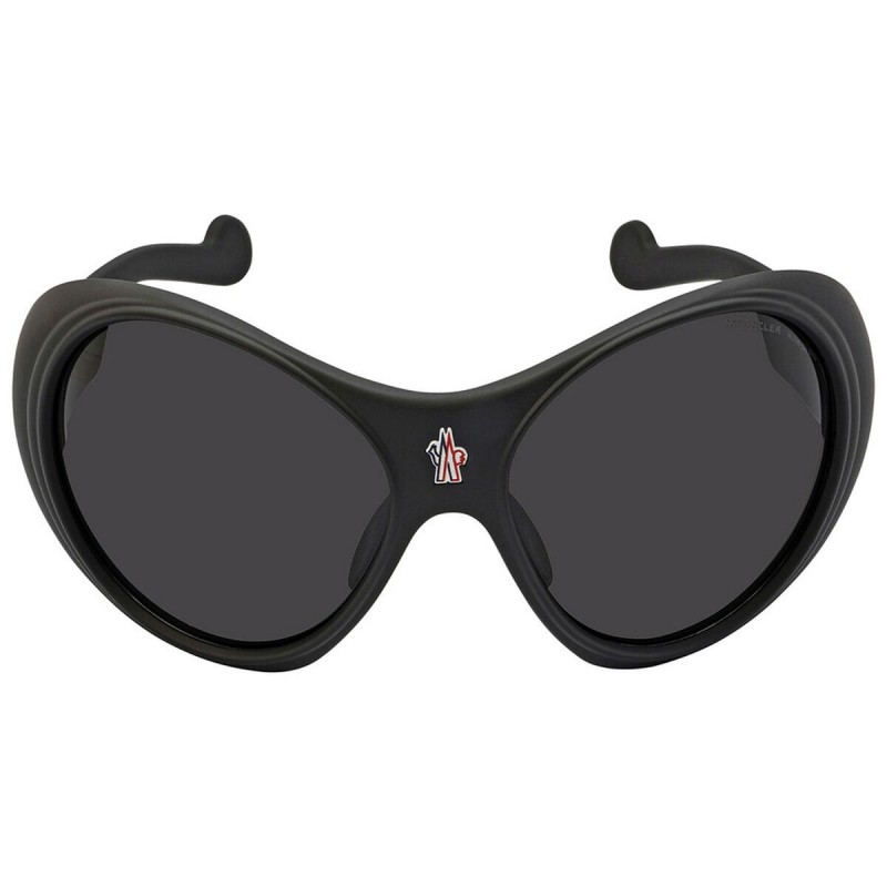 Image secondaire de Lunettes de soleil Unisexe Moncler GREY OVAL UNISEX