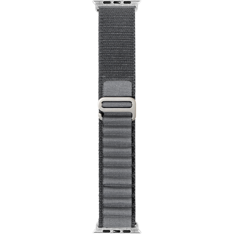 Bracelet Boucle alpine pour Apple Watch 38-40-41mm Gris Bigben