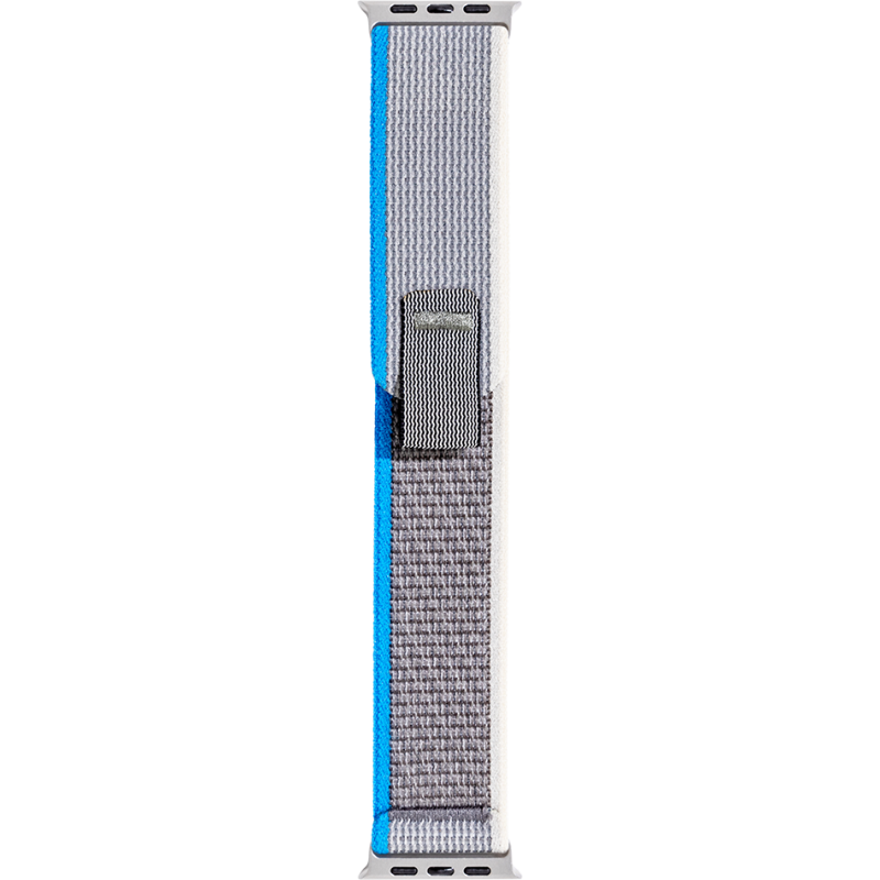 Bracelet Trail pour Apple Watch 38-40-41mm Gris et Bleu Bigben