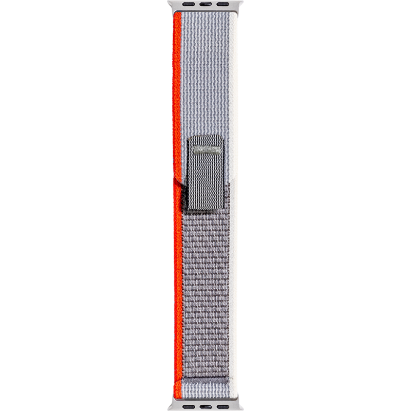 Bracelet Trail pour Apple Watch 38-40-41mm Gris et Rouge Bigben