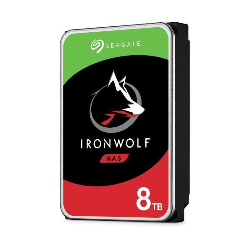 Image secondaire de SEAGATE - Disque dur Interne - NAS IronWolf - 8To - 7200 tr/min - 3.5