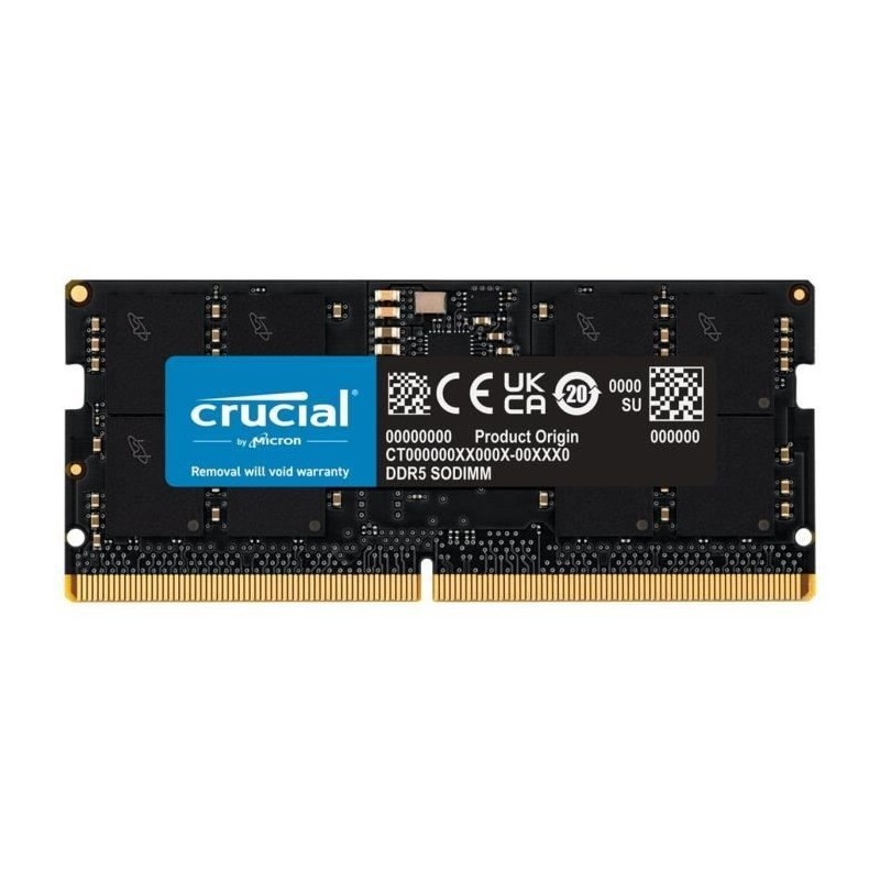 Mémoire RAM Crucial CT16G48C40S5 CL40 16 GB DDR5