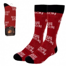 Chaussettes House of Dragon Rouge 35-41