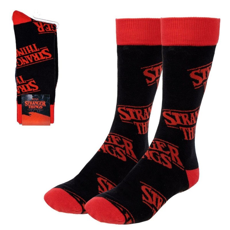 Chaussettes Stranger Things Noir 40-46