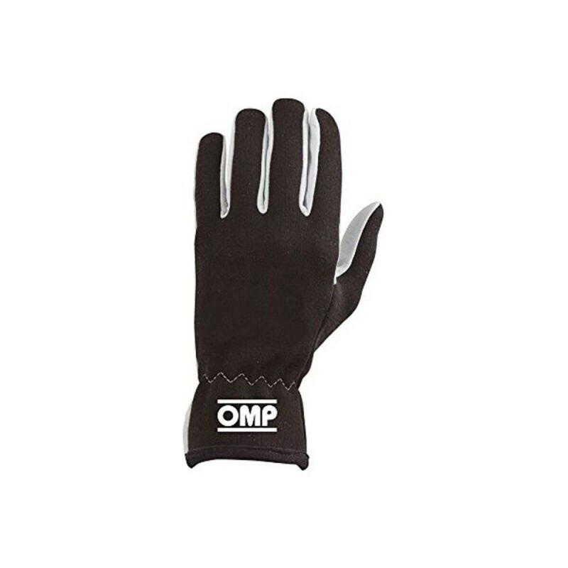 Gants de conduite pour hommes OMP Rally Noir S