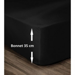 LOVELY HOME Drap Housse 100% Coton 140x190cm - Bonnet 35cm 22,99 €