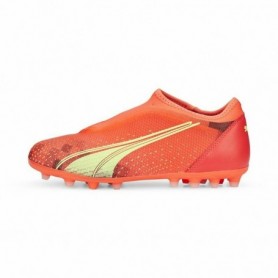 Chaussures de foot pour Enfants Puma Ultra Match LL MG Orange 37,5