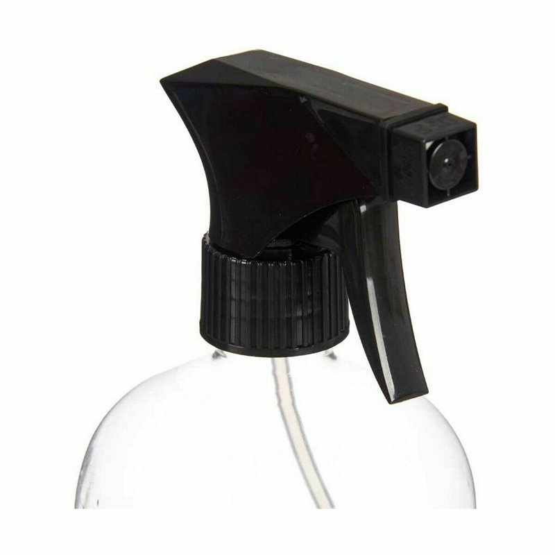 Image secondaire de Bouteille Pulvérisatrice Noir Transparent Plastique 1 L (12 Unités)