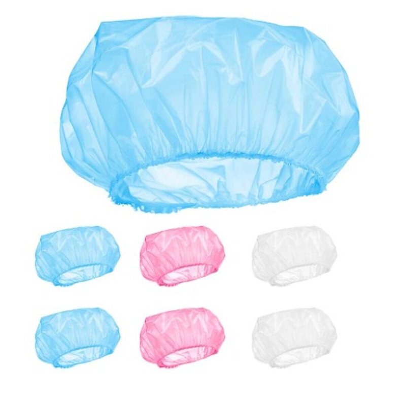 Image secondaire de Bonnet de Douche Lot Multicouleur 28 cm Plastique (12 Unités)