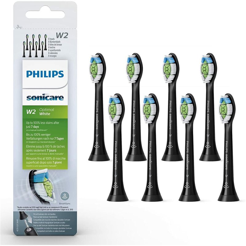 Philips Sonicare W2 Optimal White HX6068/13 Têtes de brosse à dents standard