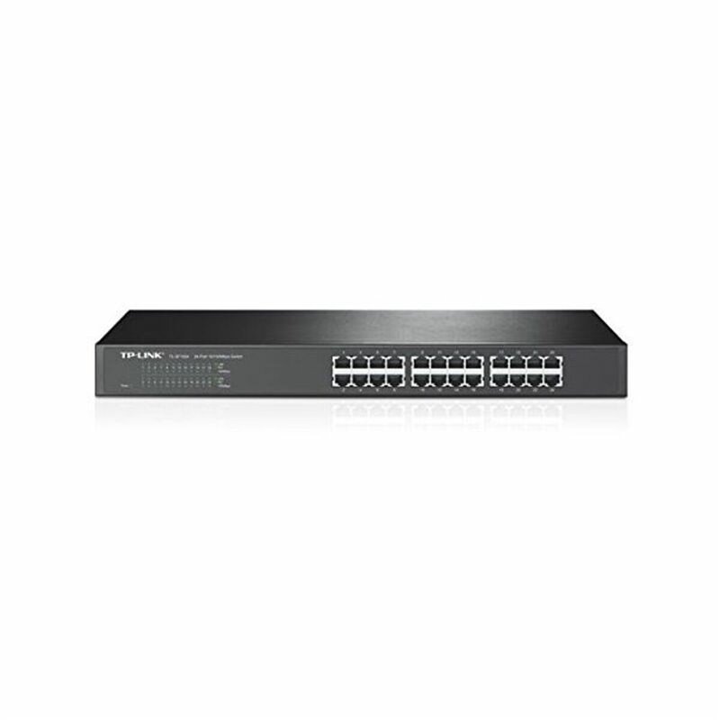 Tp-Link TL-SF1024 Non-géré Fast Ethernet (10/100) 1U Gris