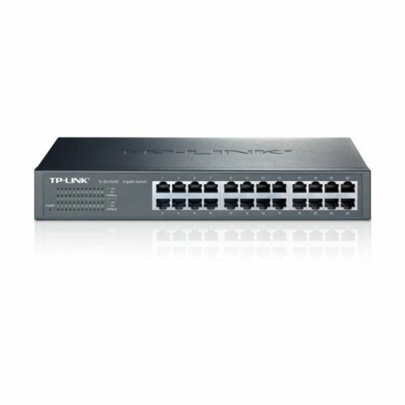 Tp-Link TL-SG1024D Non-géré Gigabit Ethernet (10/100/1000) Gris