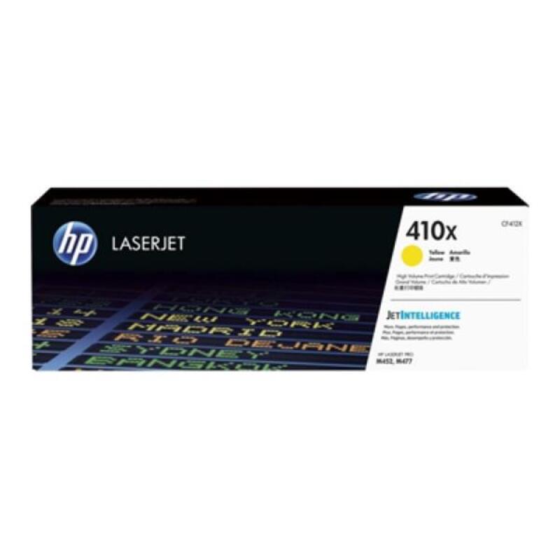 HP 410X toner LaserJet jaune grande capacité authentique