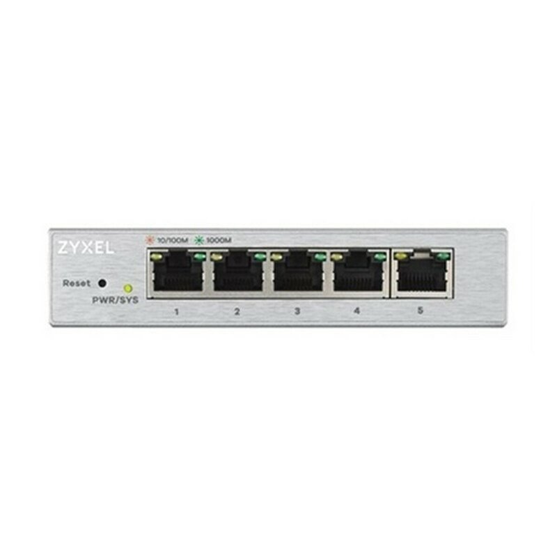 Zyxel GS1200-5 Géré Gigabit Ethernet (10/100/1000) Argent