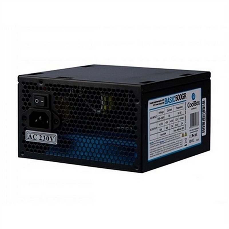 Image secondaire de Coolbox Basic 500GR ATX unité d'alimentation d'énergie 500 W 20+4 pin ATX Noir