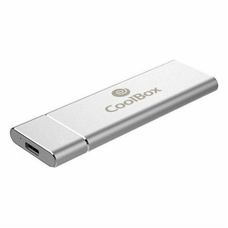 Coolbox MiniChase N31 Enceinte ssd Argent M.2