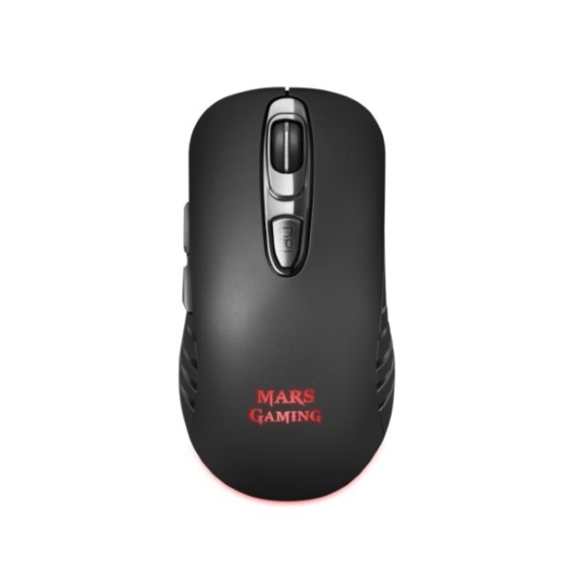 Souris Gaming avec LED Mars Gaming mmW2 3200 dpi Noir 3200 DPI