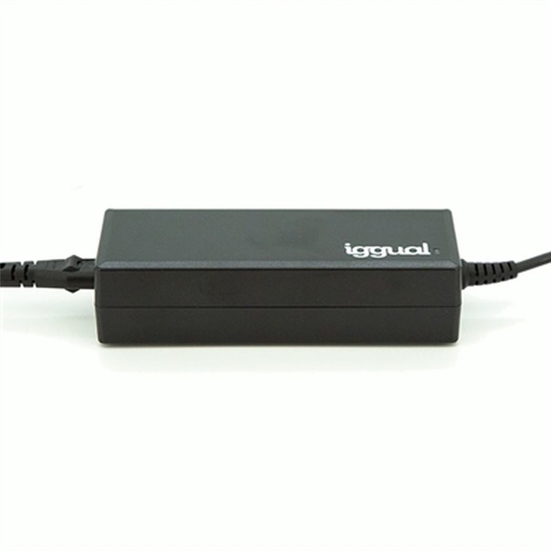 Iggual IGG317457 adaptateur de puissance & onduleur Intérieure 65 W Noir