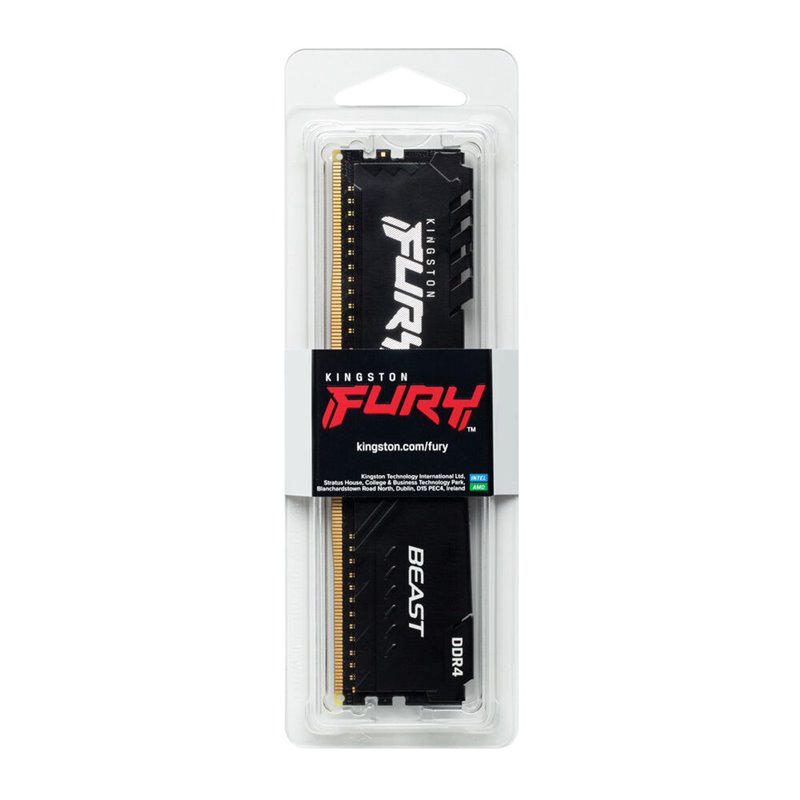 Image secondaire de Kingston Technology FURY 16Go 3200MT/s DDR4 CL16 DIMM Beast Black