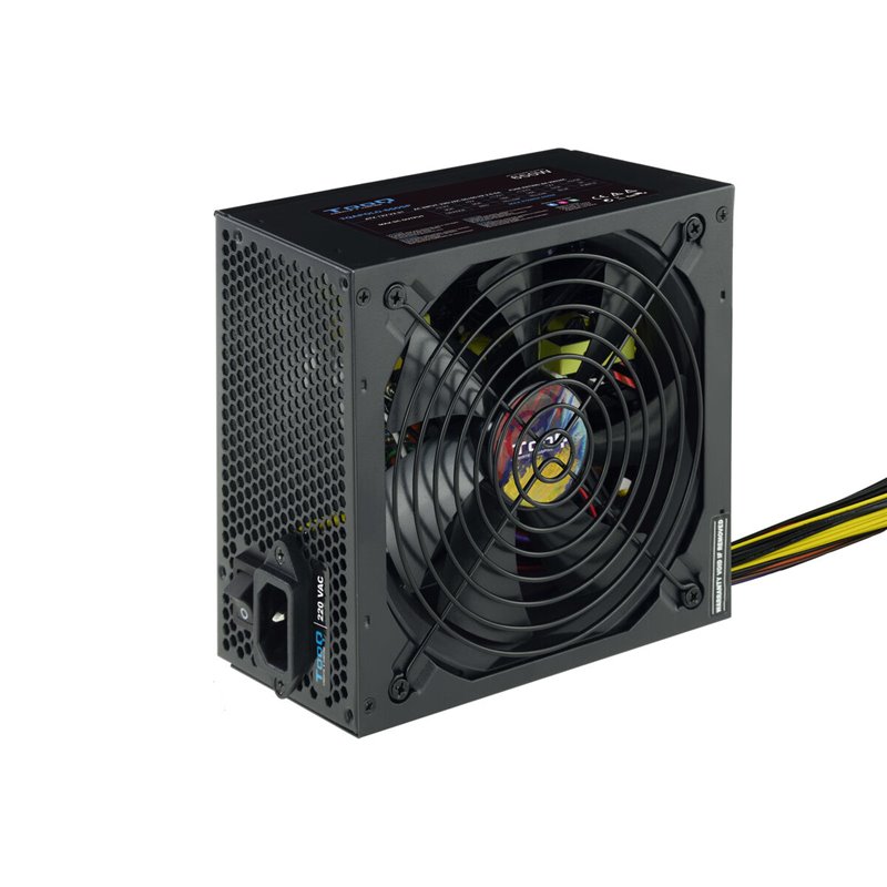 Tooq TQAPOLO-650SP unité d'alimentation d'énergie 650 W 20+4 pin ATX ATX Noir