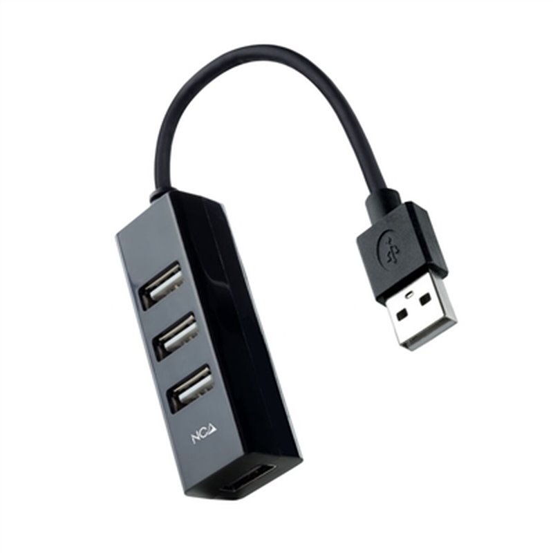 NanoCâble 10.16.4404 hub & concentrateur USB 2.0 Noir