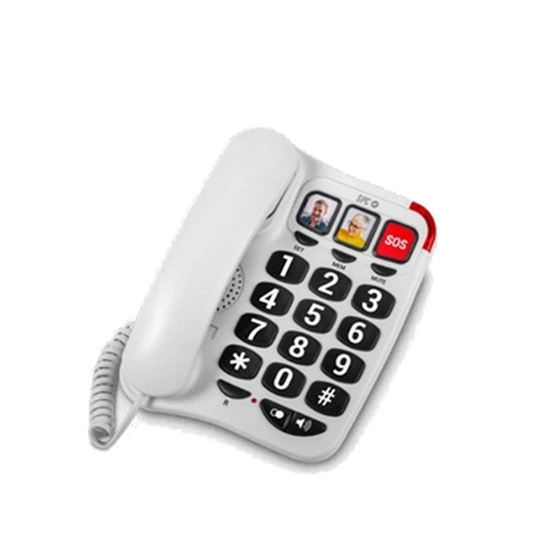 Téléphone fixe SPC 3295B Blanc