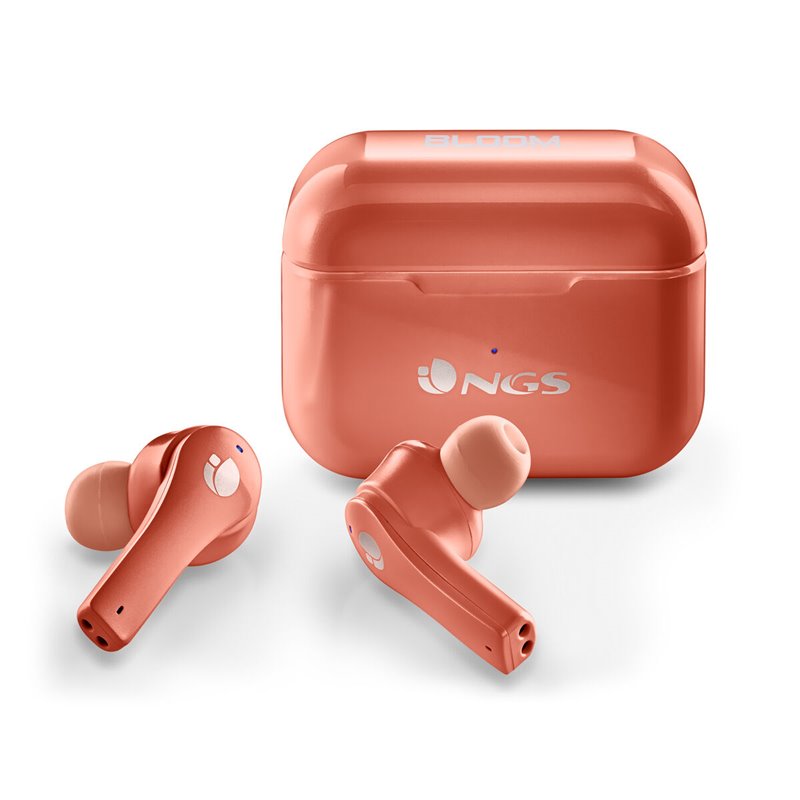 Image secondaire de NGS ARTICA BLOOM Casque Sans fil Ecouteurs Appels/Musique USB Type-C Bluetooth Corail