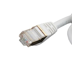 Câble Réseau Rigide FTP 7ème Catégorie iggual IGG318621 Blanc 10 m