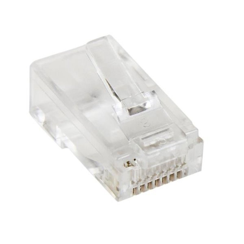 Startech.com 50 Prises RJ45 Cat5e mâle - Connecteurs Modulaires Multibrin RJ45 Catégorie 5e en vrac