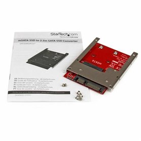 Adaptateur SSD Startech SAT32MSAT257         SSD mSATA
