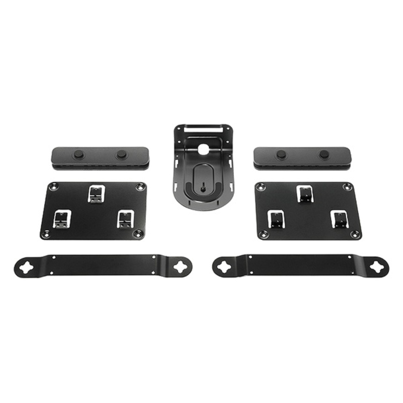 Logitech Rally Mounting Kit Support mural Noir