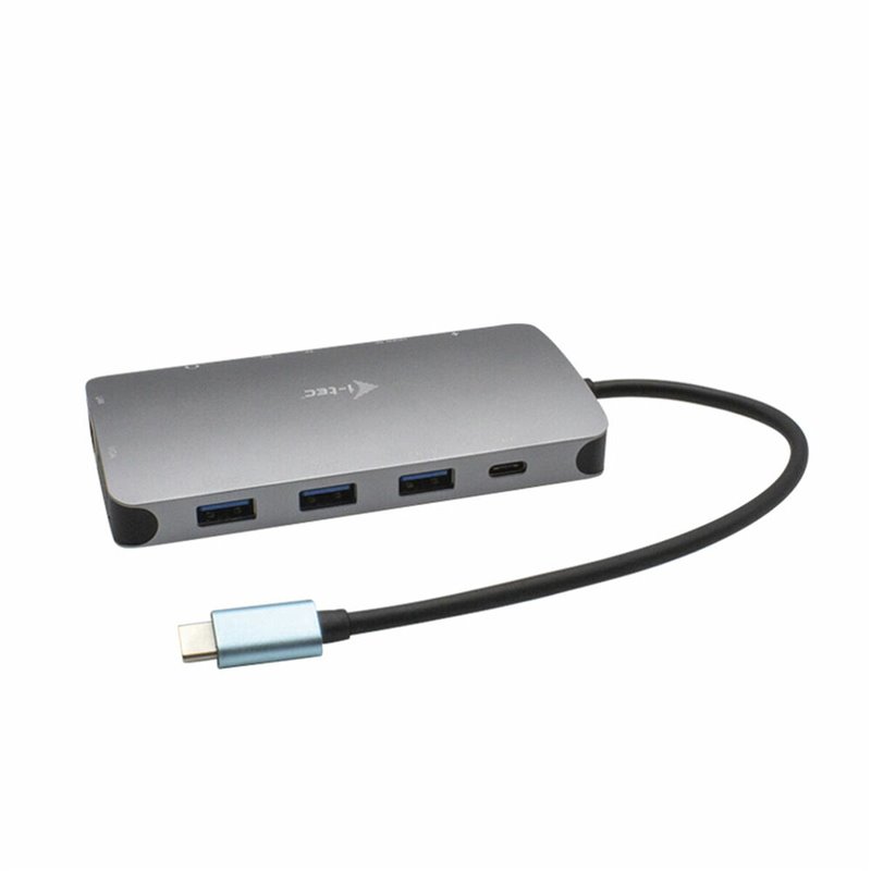 I-Tec Metal USB-C Nano Dock HDMI/VGA with LAN + Power Delivery 100 W