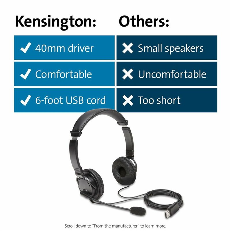 Image secondaire de Kensington Micro-Casque Classic USB-A