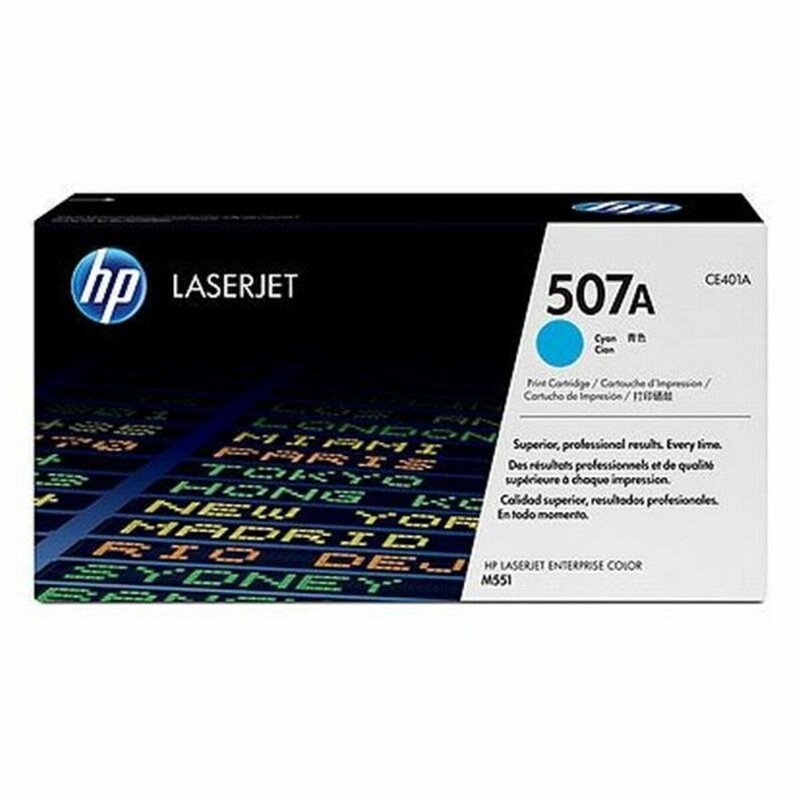 Image secondaire de HP 507A toner LaserJet cyan authentique