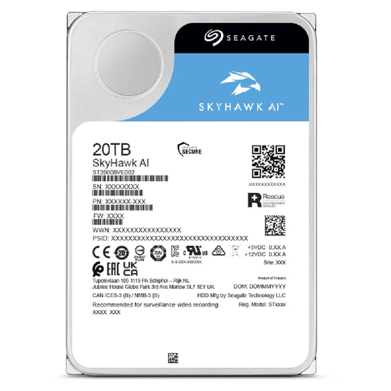 Image secondaire de Disque dur Seagate SkyHawk AI 3,5