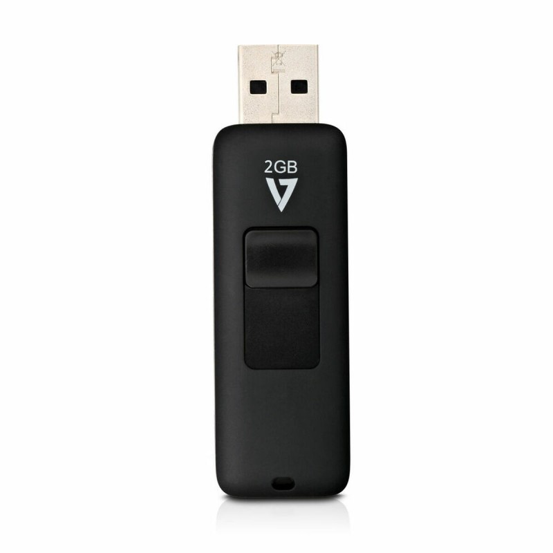 V7 VF22GAR-3E lecteur USB flash 2 Go USB Type-A 2.0 Noir