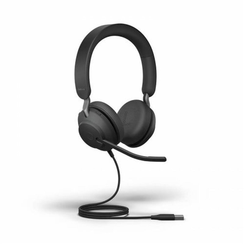 Image secondaire de Jabra Evolve2 40 SE Casque Avec fil Arceau Appels/Musique USB Type-A Noir