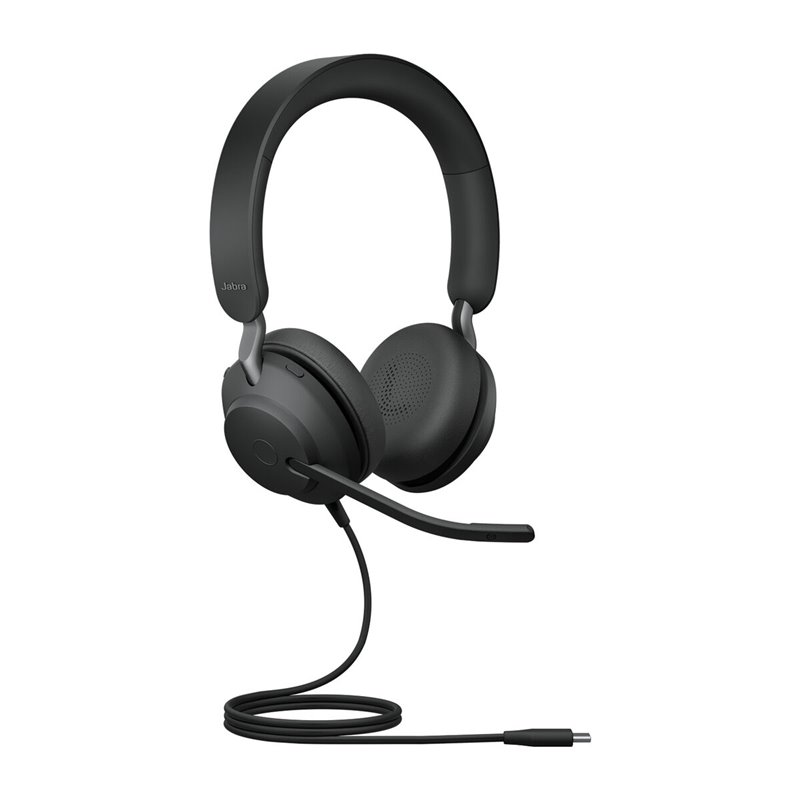 Image secondaire de Jabra Evolve2 40 SE Casque Avec fil Arceau Appels/Musique USB Type-C Noir