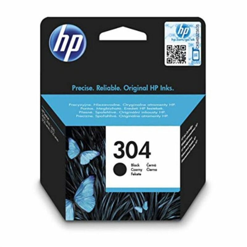 HP 304 Cartouche d'encre noire authentique