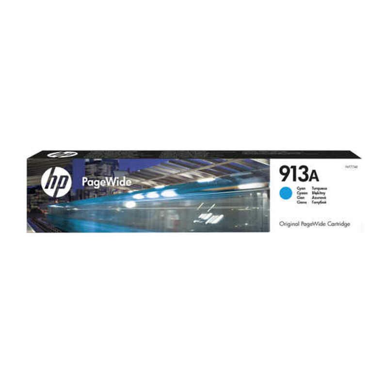 HP 913A Cartouche d'encre cyan PageWide authentique