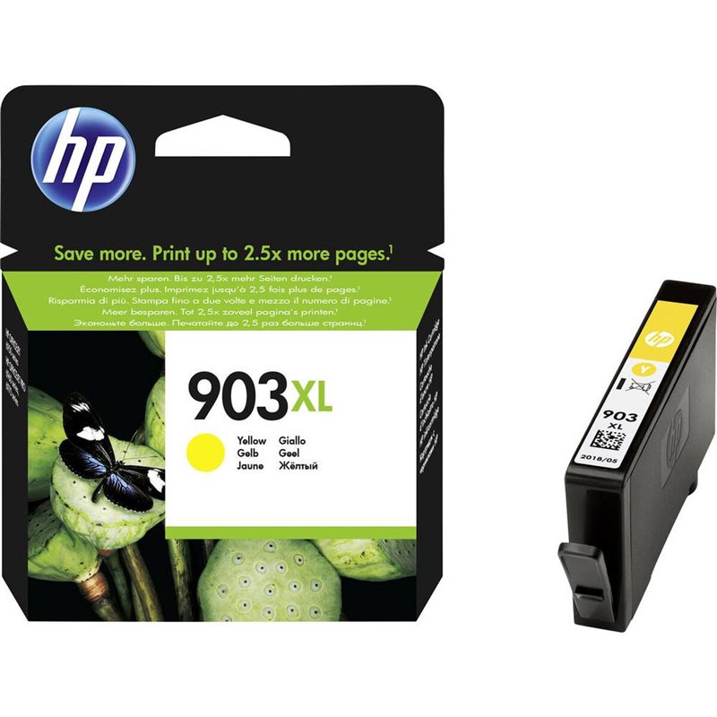 HP 903XL Cartouche d'encre jaune grande capacité authentique