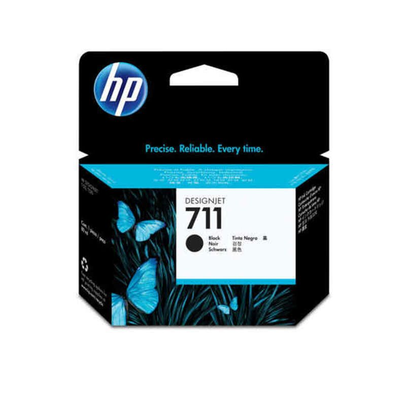 HP 711 cartouche d'encre DesignJet noir, 80 ml