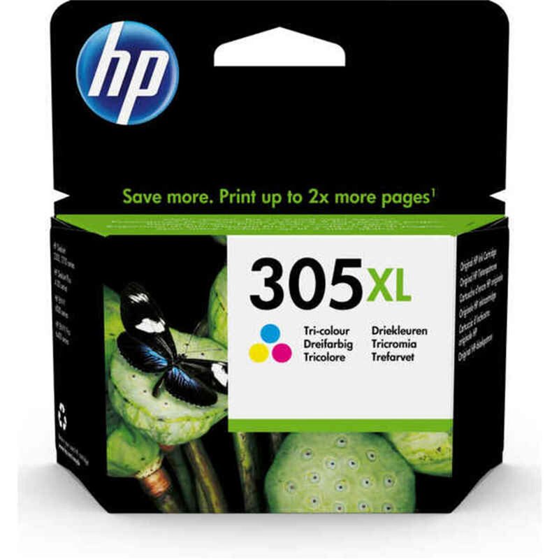 HP Cartouche dencre trois couleurs 305XL grande capacité authentique