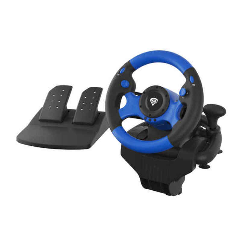 Volant pour voiture de course Gaming Genesis IN-ACT-KSLNATKON0001 Bleu