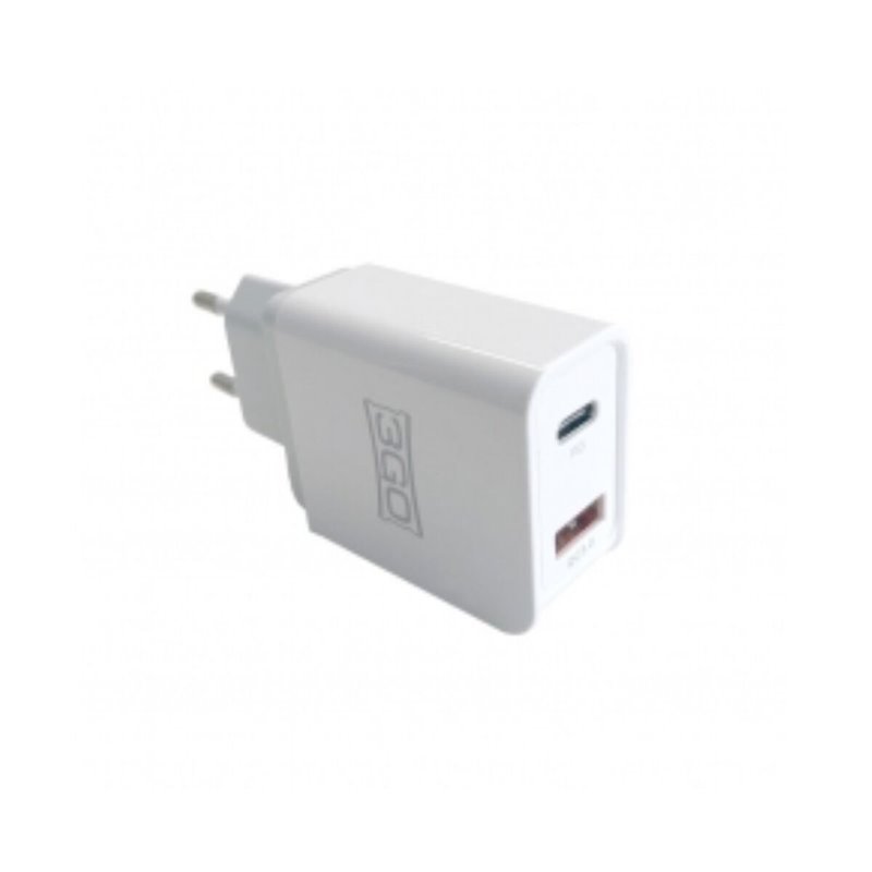 Chargeur mural 3GO ALMUSBCQC3 18 W Blanc Multicouleur (1 Unité)