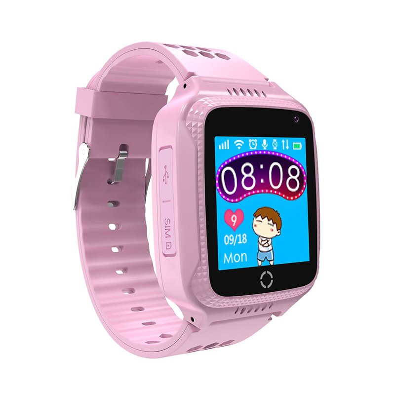 Smartwatch pour enfants Celly KIDSWATCH Rose 1,44